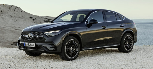 Mercedes-Benz Premiere: Vorhang auf für das neue Mercedes-Benz GLC Coupé C254