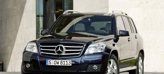 TÜV-Umwelt-Siegel für GLK: Mercedes-Benz Charakter-SUV ausgezeichnet