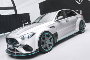 C63 AMG mit Körper, Kraft und Seele