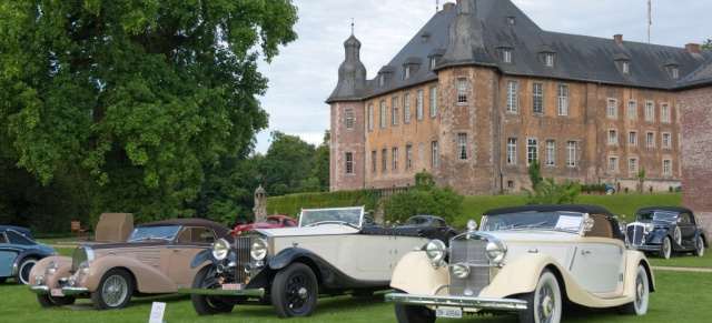 Wir zeigen, was Daimler auf Schloss Dyck zeigt! : Vorschau auf die Classic Days, 6.8.-7.8.2011: Alle Exponate der Daimler AG - viele Mercedes-Benz Markenclubs vor Ort!