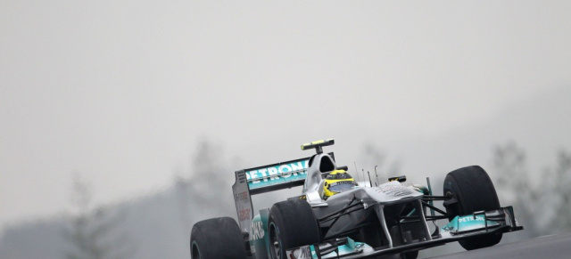 Formel 1: Pech für Schumi beim GP Südkorea: Schumacher scheidet durch unverschuldeten Unfall aus