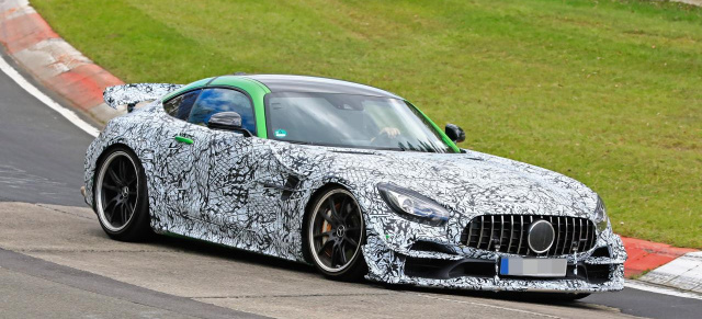 Mercedes-AMG GT Erlkönig erwischt: AMG-GT-Spy Shot: Ist es ein EVO oder ein Black Series?