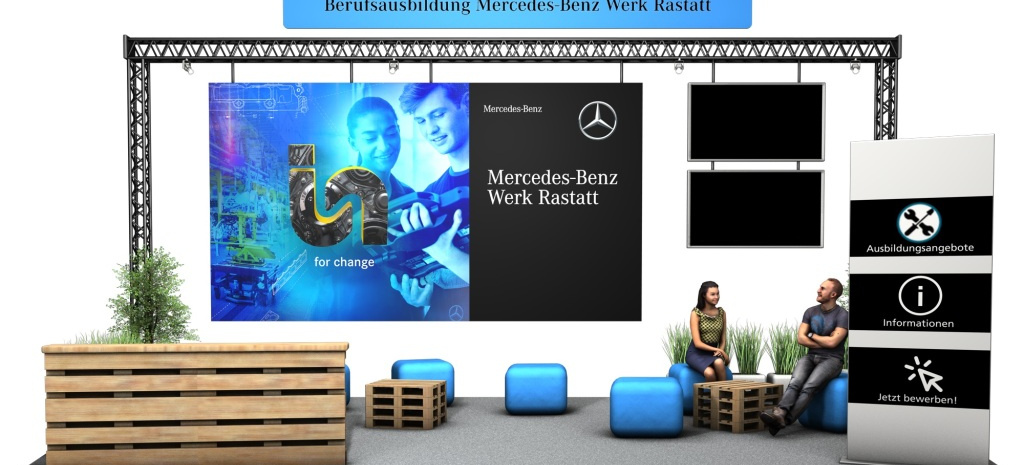 Let S Benz Talent Trifft Stern Erste Digitale Ausbildungsmesse Vom Daimler News Mercedes Fans Das Magazin Fur Mercedes Benz Enthusiasten