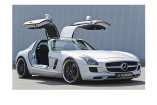 Feintuning für den Mercedes-Benz SLS AMG: HAMANN Motorsport sorgt beim Flügeltürer für eine dezente Dynamisierung