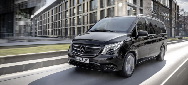 Erweitertes Angebot für Mercedes-Benz Vito: Am März ist im Vito mehr für Euch drin: neue Motorenfamilie und digitale Service-Pakete