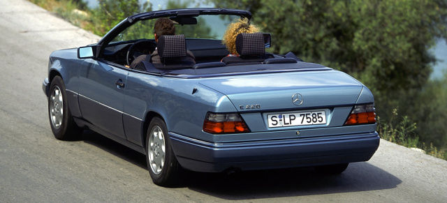 Vom beliebten Youngtimer zum attraktiven, jungen Oldtimer: Begeistert seit 35 Jahren: Die Baureihe 124