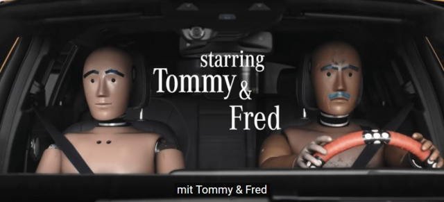 Crash Tales: Tommy und Fred: Aus dem Leben zweier Mercedes Crash Test Dummies