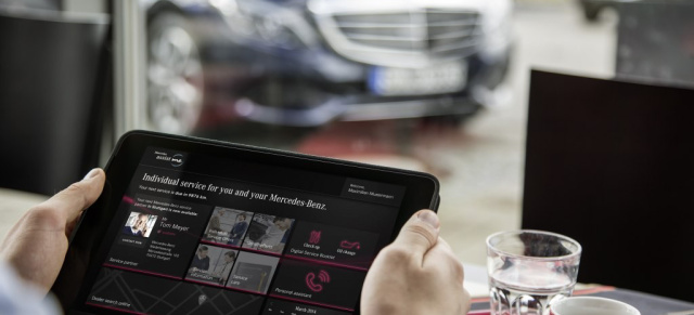 Weltpremiere im neuen C-Klasse T-Modell: Mercedes connect me: Neues Feature. Neuer Service. Mehr Komfort und mehr Möglichkeiten dank   Onlinekontakt mit dem Auto