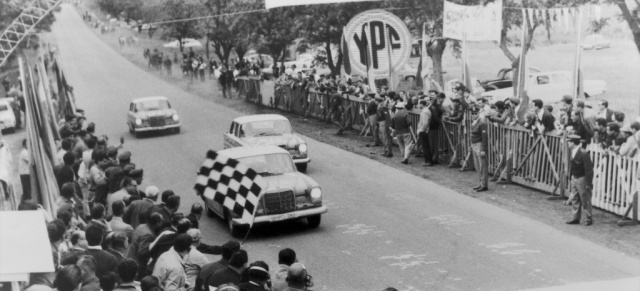 Vor 50 Jahren: Dreifachsieg beim Großen Straßenpreis von Argentinien: Vierter Triumph für Mercedes-Benz in Folge
