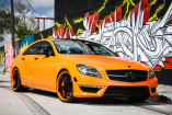 Vitamin C für die Straße: Mercedes CLS 550: Orangener C218 setzt auf die Macht der Farbe