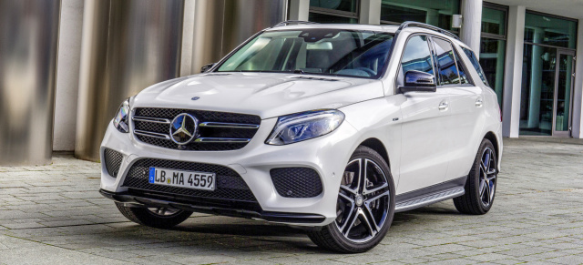 Drittes Sportmodell von AMG: Dynamisches SUV für neue Zielgruppen: Der neue GLE 450 AMG 4MATIC