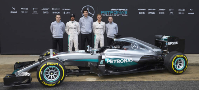 Der neue Mercedes-AMG Petronas F1 W07 Hybrid: Die Hauptdarsteller kommen zu Wort!