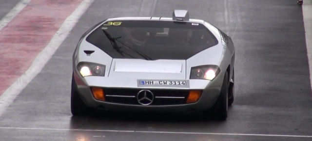 Isdera Imperator 108i on the Track: Video mit Wow-Faktor: Seltener Isdera Sportwagen mit Mercedes-V8 auf der Rennstrecke