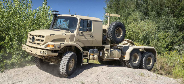 Mercedes-Benz Special Trucks liefert 100 Zetros Offroad-Lkw an die Ukraine: Der hochgeländegängige Lkw soll logistische Spezialaufgaben übernehmen