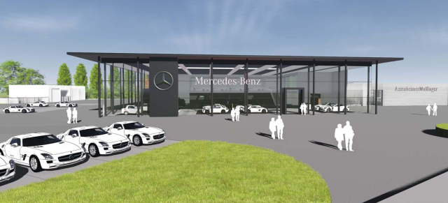 Neues Mercedes-Benz Autohaus in Sinsheim-Rohrbach: AssenheimerMulfinger Rhein-Neckar baut für die Zukunft