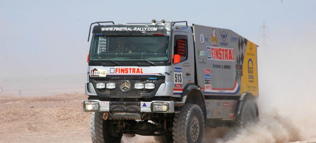 Rally Dakar 2010, 7. Jan - Presseroute entlang der special stage: Seit sieben Tagen läuft die Dakar 2010 - Ellen Lohr und Jörg Sand, unterwegs in der Mercedes R-Klasse,  folgen der Rallye und sammeln ihre Eindrücke von der Dakar abseits von Ergebnislisten und Zeittabellen
