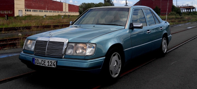 Komplettrestaurierung eines Unikats: Mercedes-Benz W124 in "Beryll Metallic" als karibischer Traum