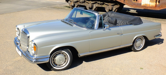 High Society: S-Klasse Cabriolet von 1961 – 1971 (111 & 112): Die Krönung: Formschöner Cruiser mit Stern