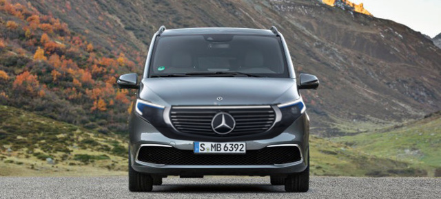 Mercedes-Benz V-Klasse: EQV in Vorbereitung: Premiere auf dem Genfer Autosalon: Mercedes macht seine Großraumlimousine spannend