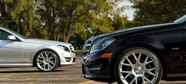 Schöner Radgeber: Vossen Felgen für die Mercedes-C-Klasse (Video) : Der amerikanische Tuner zeigt schicke neue 20-Zöller her