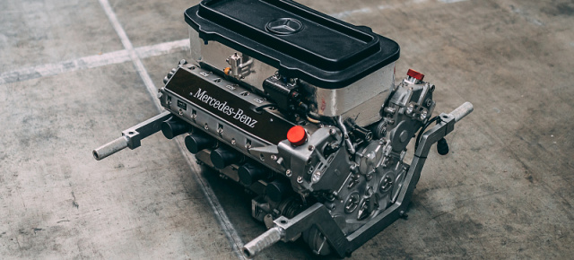 Kraftklotz unterm Hammer: V10-Power: McLaren-Mercedes MP4-19 Motor steht zum Verkauf!