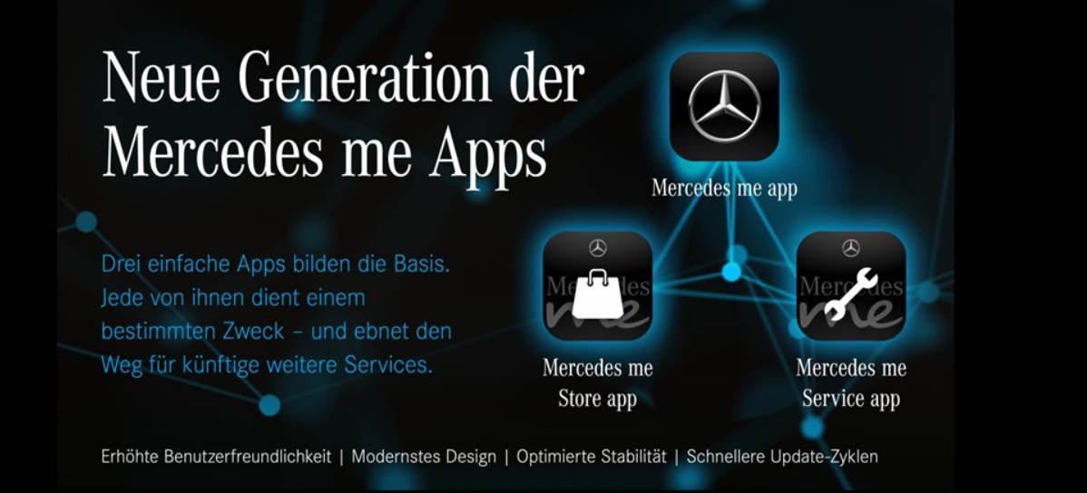 Mercedes Benz Und Digitalisierung Jetzt Geht S App Neue Generation Der Mercedes Me Apps Geht An Den Start News Mercedes Fans Das Magazin Für Mercedes Benz Enthusiasten