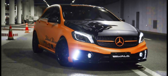 Premiere: Mercedes A-Klasse Performance-Kit von Wald International