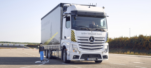 Ab sofort bestellbar: Weltneuheiten von Mercedes-Benz Trucks: Mehr Sicherheit auf der Straße