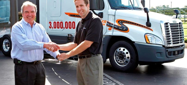 Meilenstein für Daimler Trucks: 3 Millionen Freightliner produziert: Die Daimler Marke Freightliner ist jetzt dreifacher Millionär