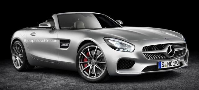 Das kommt: Mercedes-AMG GT Roadster und GT Black Series: Renderings von den kommenden GT-Modellen aus Affalterbach