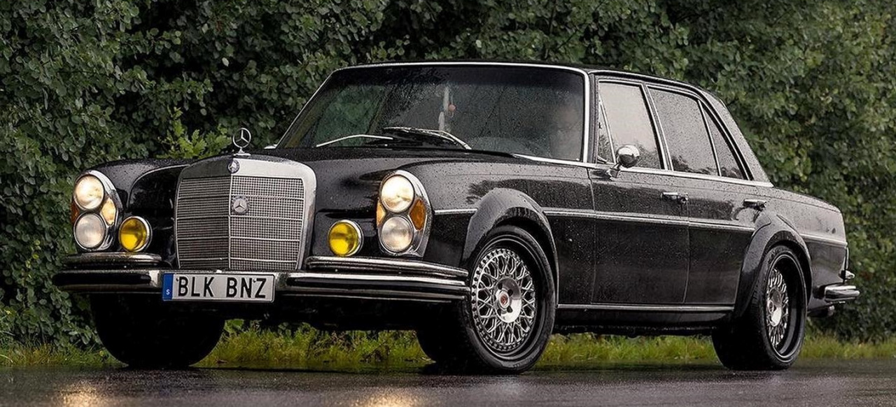 67er Mercedes-Benz 250 S Tuning: Mercedes W108-Restomod auf flotten ...