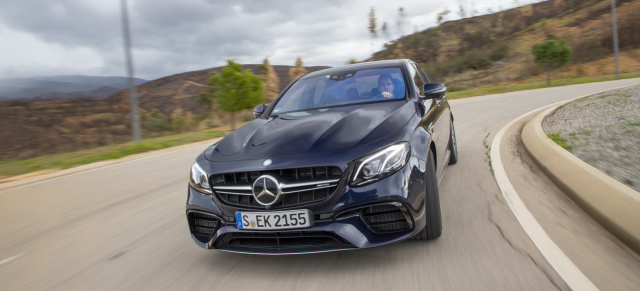 Der neue Mercedes-AMG E 63 S 4MATIC+ im Video-Fahrbericht: Die neue Referenz unter den Performance-Limousinen - vorgestellt von AMG-Rennfahrer Jan Seyffarth und Chris Otto!