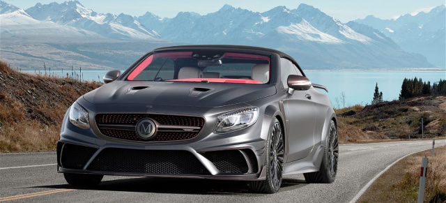 Genfer Autosalon 2017: Mansory zeigt Mercedes-AMG S63 Cabrio mit 840 PS