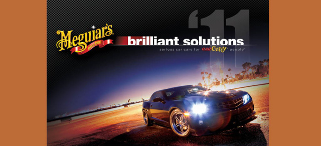 Glänzende Pflege für schöne Sterne: Der brandneue Meguiars Brilliant Solutions Katalog 2011 ist da!