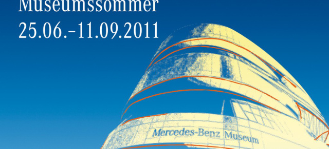Sommer im Mercedes-Benz Museum: Am 25. Juni 2011 fällt der Startschuss zu einem erlebnisreichen Museumssommer