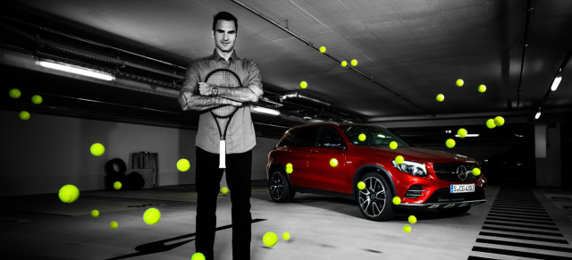Mercedes-Benz Markenbotschafter: Zwanzigfacher Grand Slam-Sieger Roger Federer schlägt weiterhin mit Mercedes-Benz auf 
