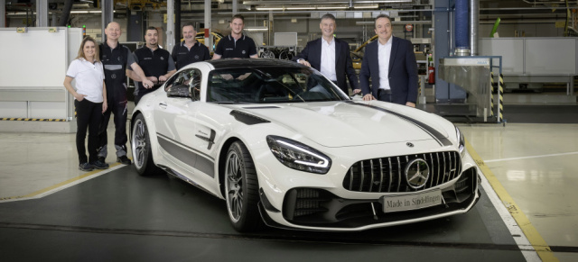 Fertigung Der Modellgepflegten Mercedes Amg Gt Baureihe