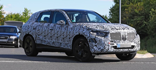 Mercedes-Benz Erlkönig erwischt: Star-Spy-Shot: Aktuelle Bilder vom Mercedes GLC 2022 (X254)