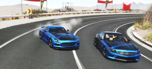 Video: PS4-Racegame "Driveclub" Trailer mit Mercedes AMG Boliden: Werbefilm für neues PS4-Spiel  