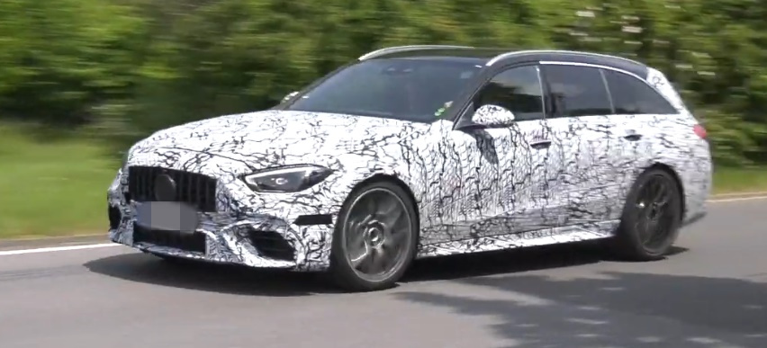 Erlkönig-Video: Mercedes-AMG C63 E Performance: Kraft & Karacho ...