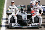 Formel 1: Die Silberpfeile sind scharf!: Mercedes GP liegt nach dem 2. Training ganz vorn!