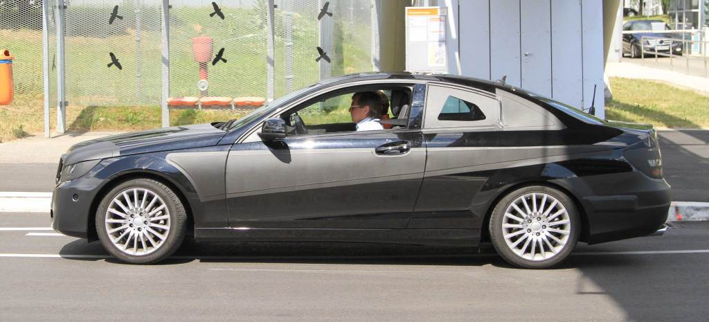 Erlkonig Erwischt Neue Mercedes C Klasse Sport Coupe Aktuelle Bilder Vom Coupe Prototypen Der Baureihe W204 Sternstunde Mercedes Fans Das Magazin Fur Mercedes Benz Enthusiasten
