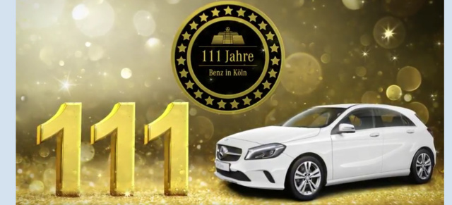 Mercedes-Benz Sondermodell: A-Klasse alaaf! Mercedes-Benz A-Klasse Jubiläumsedition "Fasteleer"