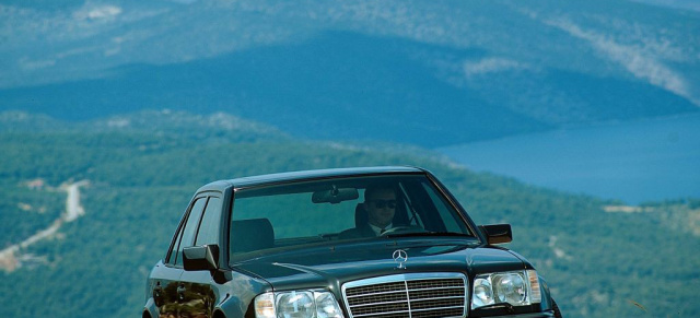 Mercedes 500 E: Happy Birthday, Mr. Understatement: Mercedes Youngtimer der besonderen Art: Die "taximäßigste" Art 326 PS zu bewegen wird 20!