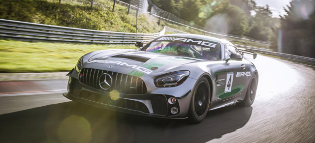 Customer Racing: Testeinsätze Mercedes-AMG GT4: Mercedes-AMG GT4 startet erstmals auf der Nürburgring-Nordschleife