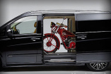 Für Biker: SECUFIX-Motorradhalterung von VanSports: Die Schiene für den sicheren Motorradtransport passt auch für Vito und Viano!