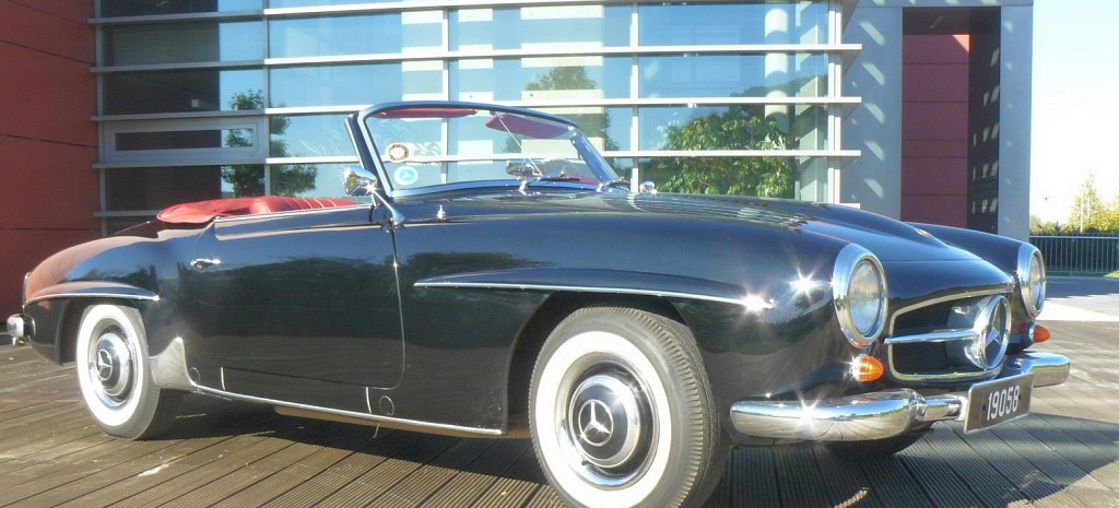 Filmstar 1958er Mercedes Benz 190 Sl Roadster W121 Und Flawless Dieser Mercedes Oldtimer Machte Bei Den Dreharbeiten Zum Britischen Kriminalfilm Flawless Mit Classic Mercedes Fans Das Magazin Fur Mercedes Benz Enthusiasten