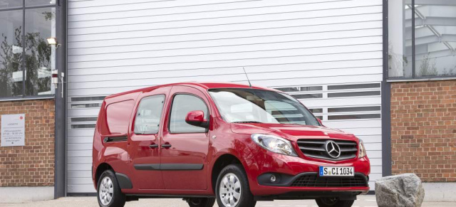 Mercedes Citan: Neue Motoren - starke Typen: Ergänzung des Mercedes-Benz Ciitan Modellprogramms durch Citan 111 CDI und Citan 112 - neuer Siebensitzer  