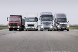 Daimler Trucks: Die schweren Sterne wollen  2014 weiter wachsen: Daimler Trucks peilt 2014 weiteres Wachstum an  Ziele 2013 erreicht