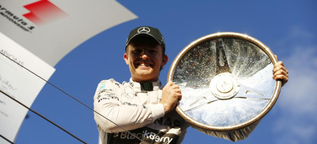 Formel 1: Mercedes-Fahrer Rosberg triumphiert in Melbourne: Überlegener Sieg für den Silberpfeil: Rosberg fährt beim Australien GP allen davon
